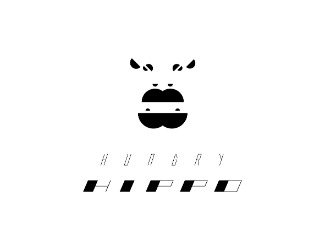Projekt graficzny logo dla firmy online HUNGRY HIPPO